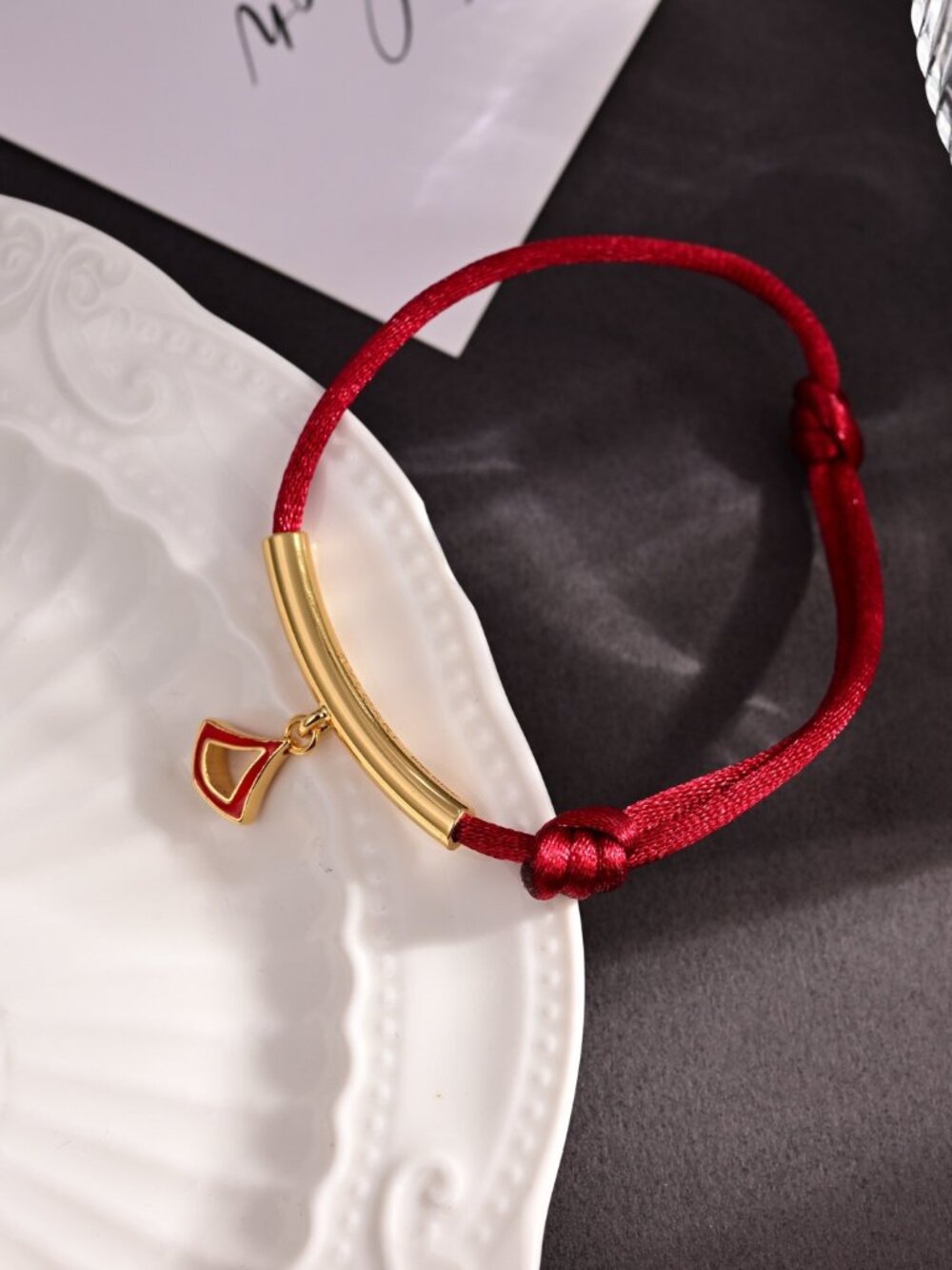 Bulgari Red Rope Bracelet